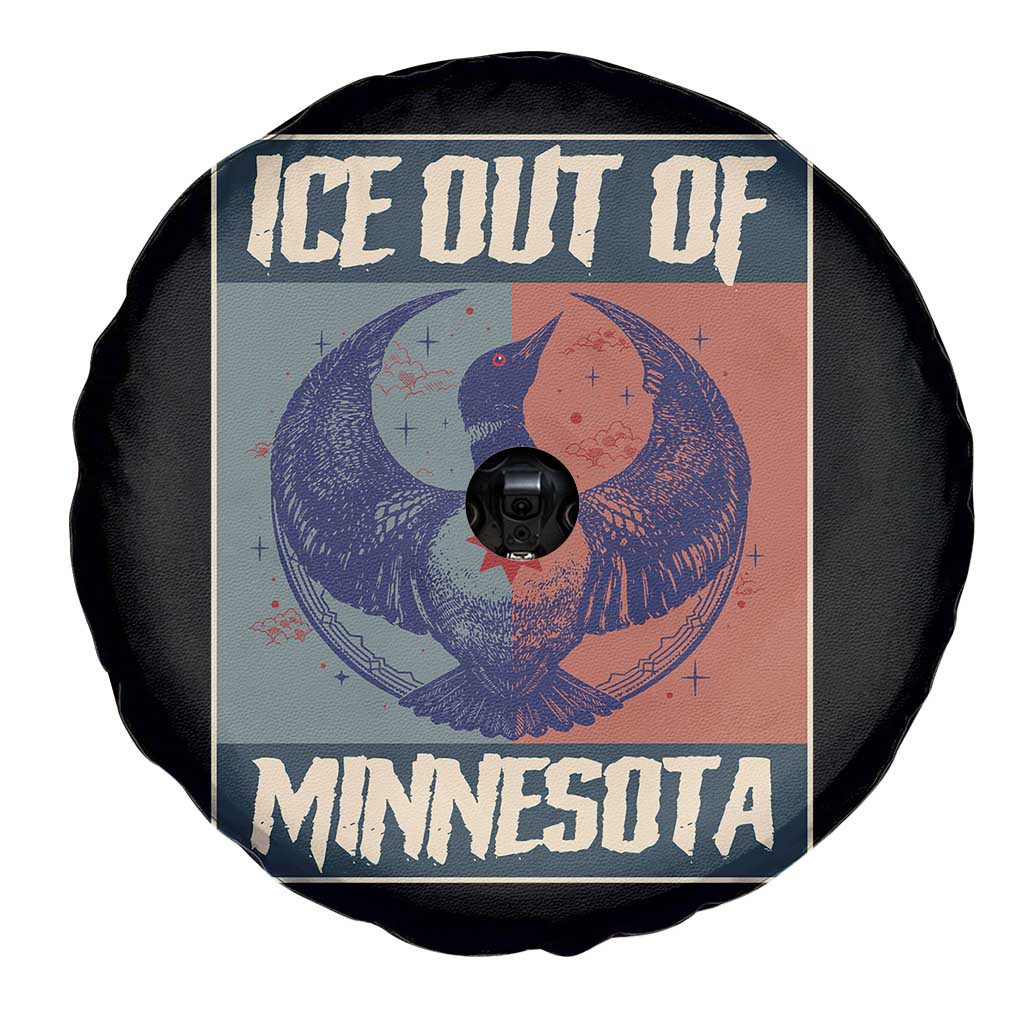 Ice Out Of Minnesota Spare Tire Cover Social Justice Solidarity TS12 Print Your Wear