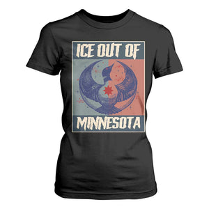 Ice Out Of Minnesota T Shirt For Women Social Justice Solidarity TS12 Black Print Your Wear