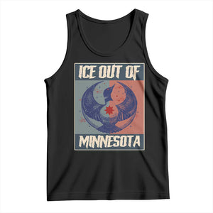 Ice Out Of Minnesota Tank Top Social Justice Solidarity TS12 Black Print Your Wear