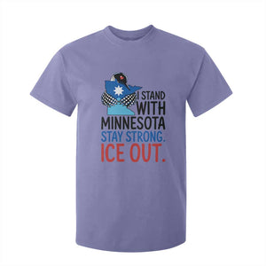 Minnesota Pride Common Loon T Shirt For Kid Stand With Minnesota Ice Out TS12 Violet Print Your Wear