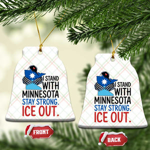 Minnesota Pride Common Loon Ceramic Ornament Stand With Minnesota Ice Out TS12 Print Your Wear