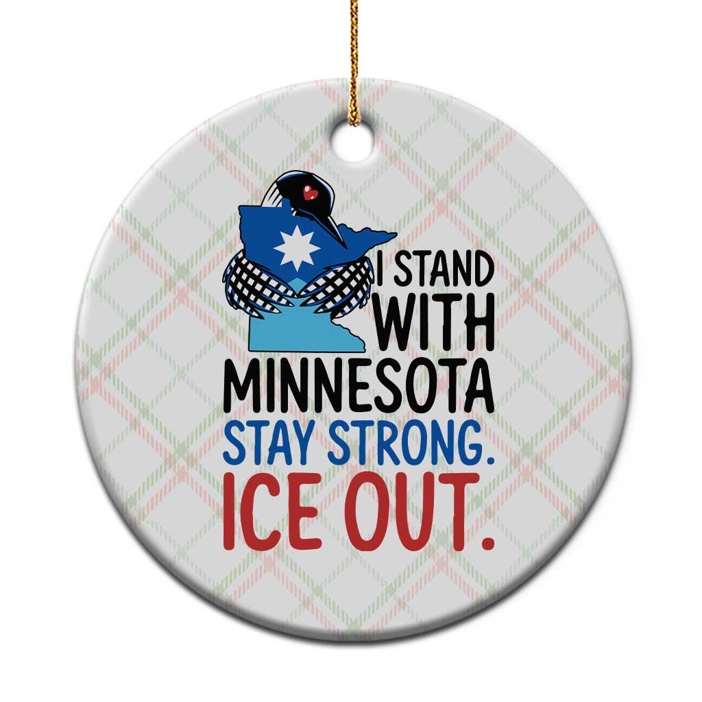 Minnesota Pride Common Loon Ceramic Ornament Stand With Minnesota Ice Out TS12 1pc Christmas Plaid Print Your Wear