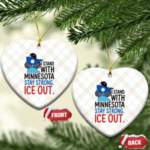 Minnesota Pride Common Loon Ceramic Ornament Stand With Minnesota Ice Out TS12 Print Your Wear
