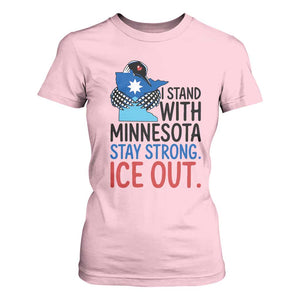 Minnesota Pride Common Loon T Shirt For Women Stand With Minnesota Ice Out TS12 Light Pink Print Your Wear