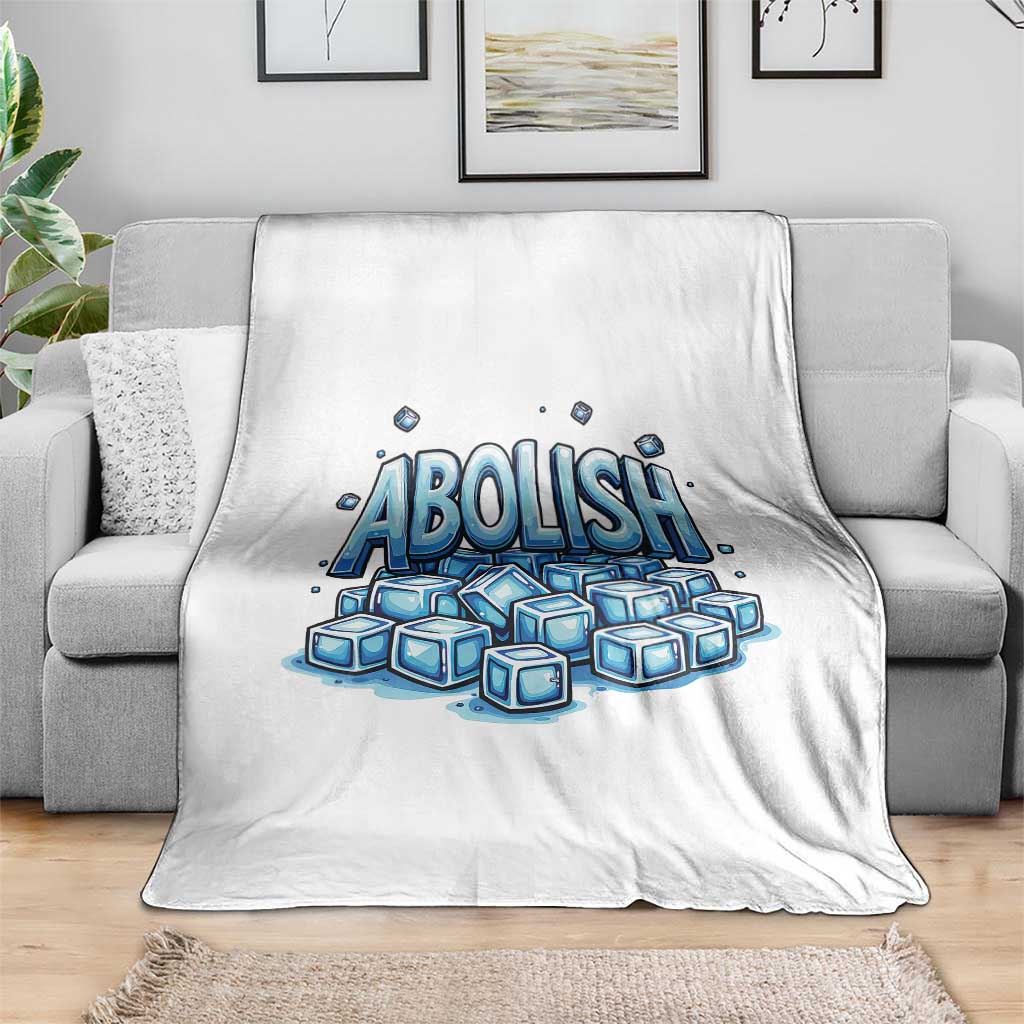 Abolish Ice Throw Blanket Minnesota Resistance Protest TS12 Print Your Wear