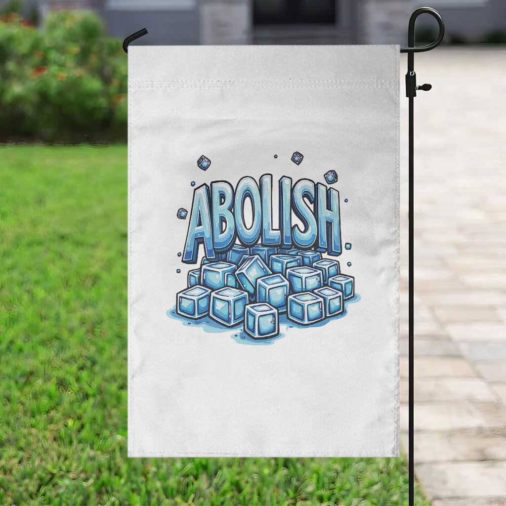 Abolish Ice Garden Flag Minnesota Resistance Protest TS12 Print Your Wear