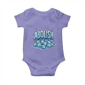 Abolish Ice Baby Onesie Minnesota Resistance Protest TS12 Violet Print Your Wear