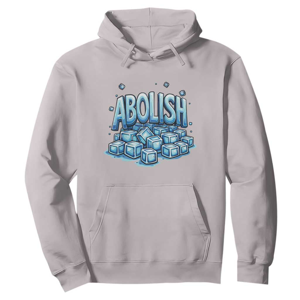 Abolish Ice Hoodie Minnesota Resistance Protest TS12 Ice Gray Print Your Wear