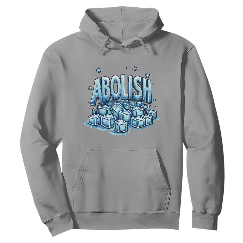 Abolish Ice Hoodie Minnesota Resistance Protest TS12 Sport Gray Print Your Wear