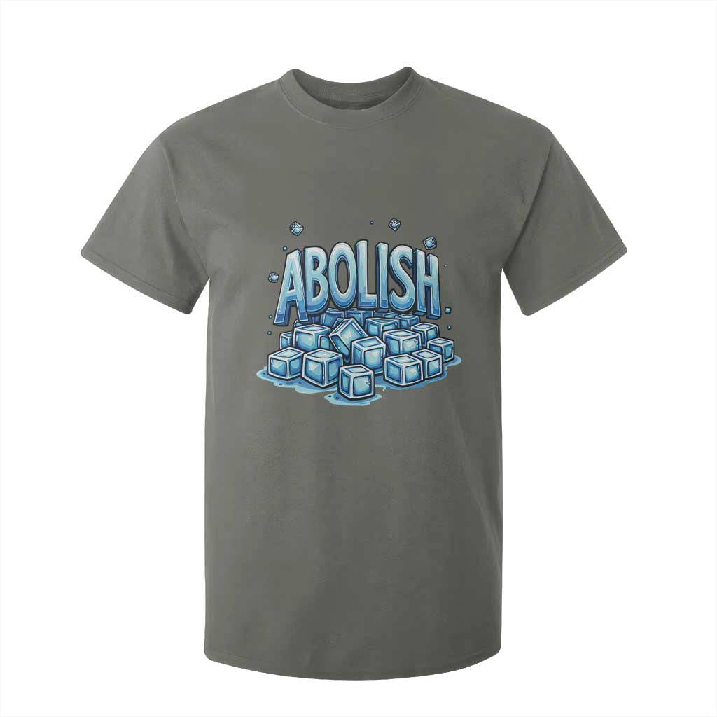 Abolish Ice T Shirt For Kid Minnesota Resistance Protest TS12 Military Green Print Your Wear
