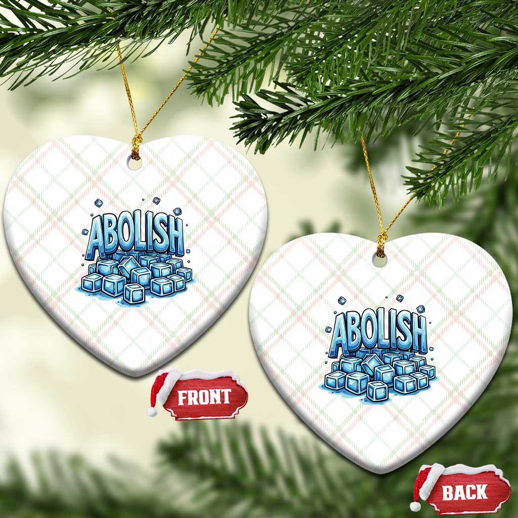 Abolish Ice Ceramic Ornament Minnesota Resistance Protest TS12 Print Your Wear