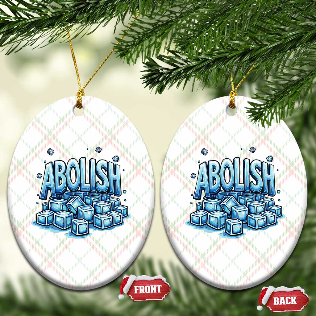 Abolish Ice Ceramic Ornament Minnesota Resistance Protest TS12 Print Your Wear