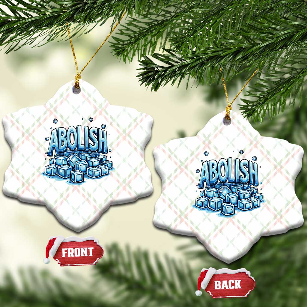 Abolish Ice Ceramic Ornament Minnesota Resistance Protest TS12 Print Your Wear
