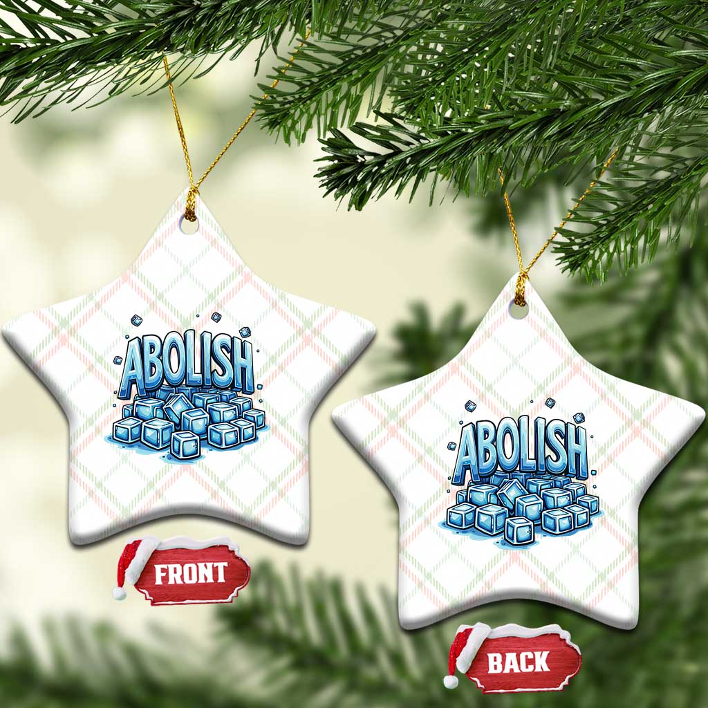 Abolish Ice Ceramic Ornament Minnesota Resistance Protest TS12 Print Your Wear