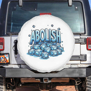 Abolish Ice Spare Tire Cover Minnesota Resistance Protest TS12 No hole White Print Your Wear