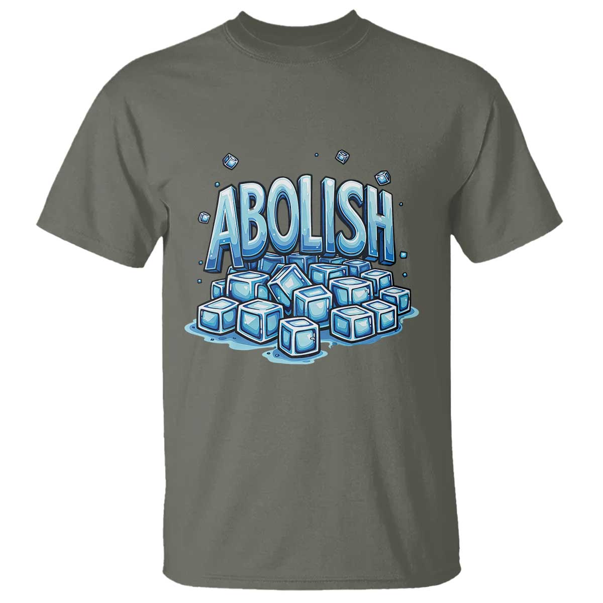 Abolish Ice T Shirt Minnesota Resistance Protest TS12 Military Green Print Your Wear