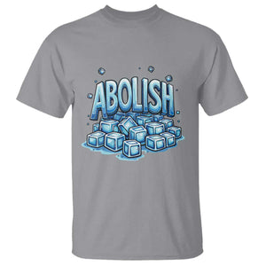 Abolish Ice T Shirt Minnesota Resistance Protest TS12 Sport Gray Print Your Wear