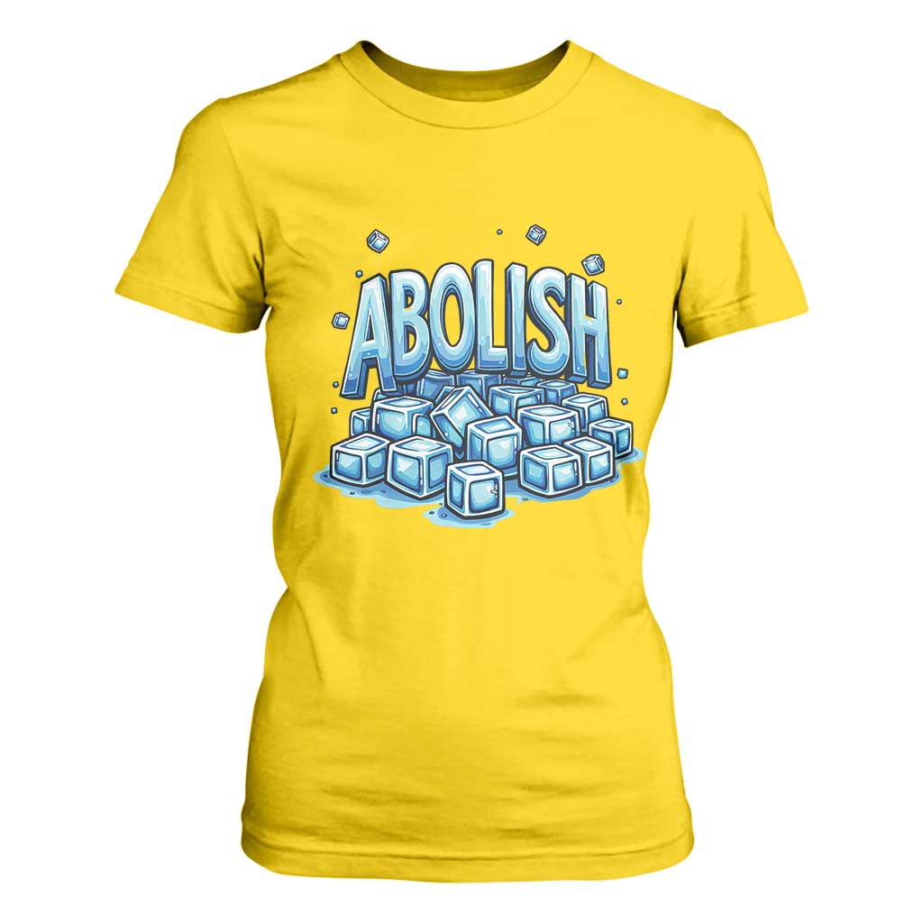 Abolish Ice T Shirt For Women Minnesota Resistance Protest TS12 Daisy Print Your Wear