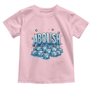 Abolish Ice Toddler T Shirt Minnesota Resistance Protest TS12 Light Pink Print Your Wear