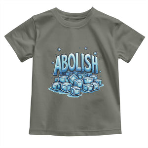Abolish Ice Toddler T Shirt Minnesota Resistance Protest TS12 Military Green Print Your Wear