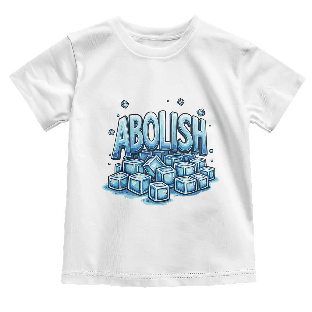 Abolish Ice Toddler T Shirt Minnesota Resistance Protest TS12 White Print Your Wear