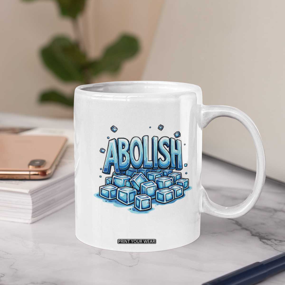 Abolish Ice Coffee Mug Minnesota Resistance Protest TS12 Print Your Wear