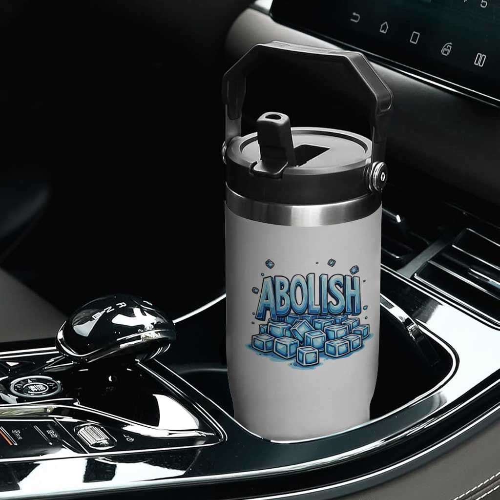 Abolish Ice Flip Straw Tumbler Minnesota Resistance Protest TS12 Print Your Wear