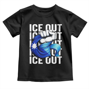 Minnesota Ice Out Toddler T Shirt Anti Ice Movement Protest TS12 Black Print Your Wear