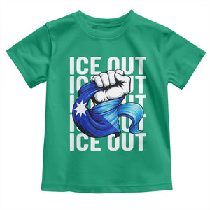 Minnesota Ice Out Toddler T Shirt Anti Ice Movement Protest TS12 Irish Green Print Your Wear