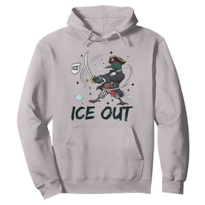 Funny Pirate Common Loon Minnesota Defends Abolish Ice Hoodie TS12 Ice Gray Print Your Wear