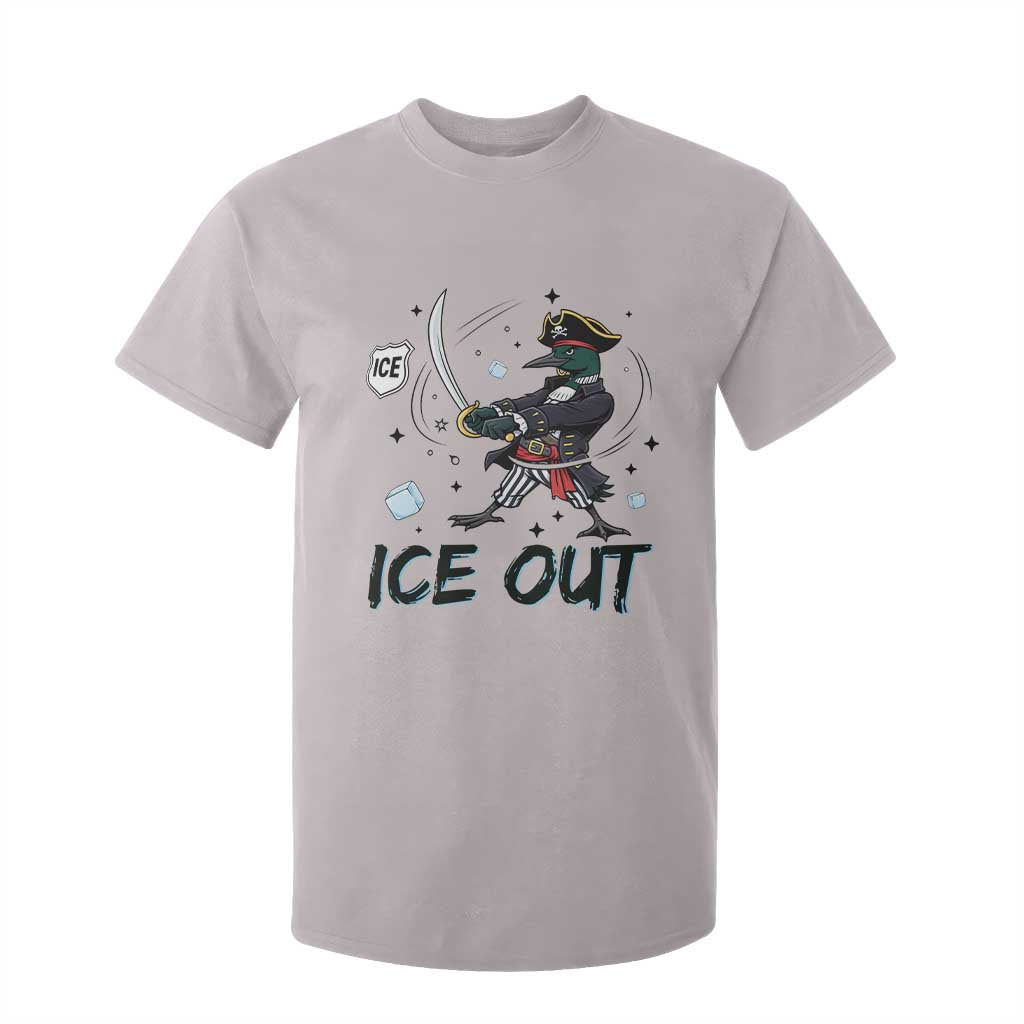 Funny Pirate Common Loon Minnesota Defends Abolish Ice T Shirt For Kid TS12 Ice Gray Print Your Wear