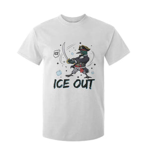 Funny Pirate Common Loon Minnesota Defends Abolish Ice T Shirt For Kid TS12 White Print Your Wear