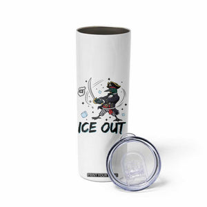 Funny Pirate Common Loon Minnesota Defends Abolish Ice Skinny Tumbler TS12 Print Your Wear