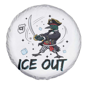 Funny Pirate Common Loon Minnesota Defends Abolish Ice Spare Tire Cover TS12 Print Your Wear