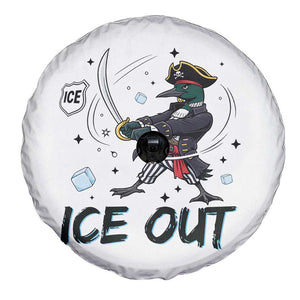 Funny Pirate Common Loon Minnesota Defends Abolish Ice Spare Tire Cover TS12 Print Your Wear