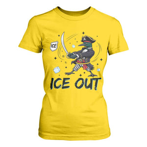 Funny Pirate Common Loon Minnesota Defends Abolish Ice T Shirt For Women TS12 Daisy Print Your Wear