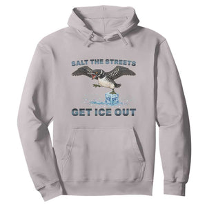 Minnesota Loon Salt The Streets Get Ice Out Hoodie TS12 Ice Gray Print Your Wear