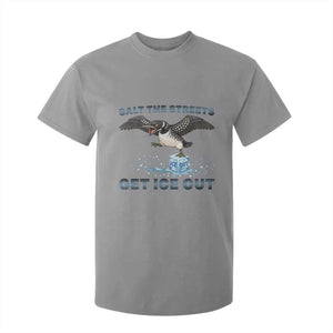 Minnesota Loon Salt The Streets Get Ice Out T Shirt For Kid TS12 Sport Gray Print Your Wear
