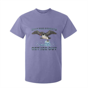 Minnesota Loon Salt The Streets Get Ice Out T Shirt For Kid TS12 Violet Print Your Wear
