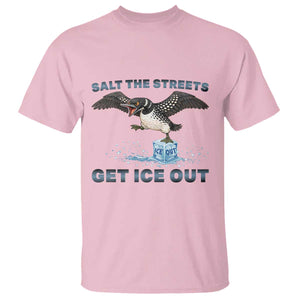 Minnesota Loon Salt The Streets Get Ice Out T Shirt TS12 Light Pink Print Your Wear