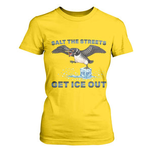 Minnesota Loon Salt The Streets Get Ice Out T Shirt For Women TS12 Daisy Print Your Wear