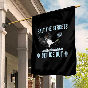Salt The Streets Get Ice Out Garden Flag Resist Minneapolis Political TS12 Print Your Wear