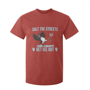 Salt The Streets Get Ice Out T Shirt For Kid Resist Minneapolis Political TS12 Red Print Your Wear