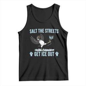 Salt The Streets Get Ice Out Tank Top Resist Minneapolis Political TS12 Black Print Your Wear