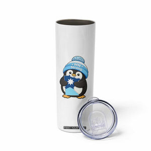 MN Strong Cute Penguin Skinny Tumbler Minnesota State Pride Gift TS12 Print Your Wear