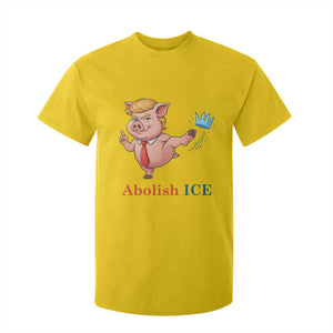 Protest Pig Kicking Icy Crown T Shirt For Kid Political Humor Gift TS12 Daisy Print Your Wear
