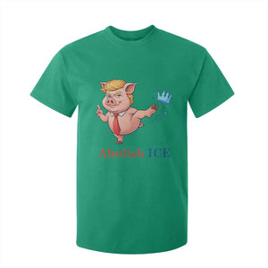 Protest Pig Kicking Icy Crown T Shirt For Kid Political Humor Gift TS12 Irish Green Print Your Wear