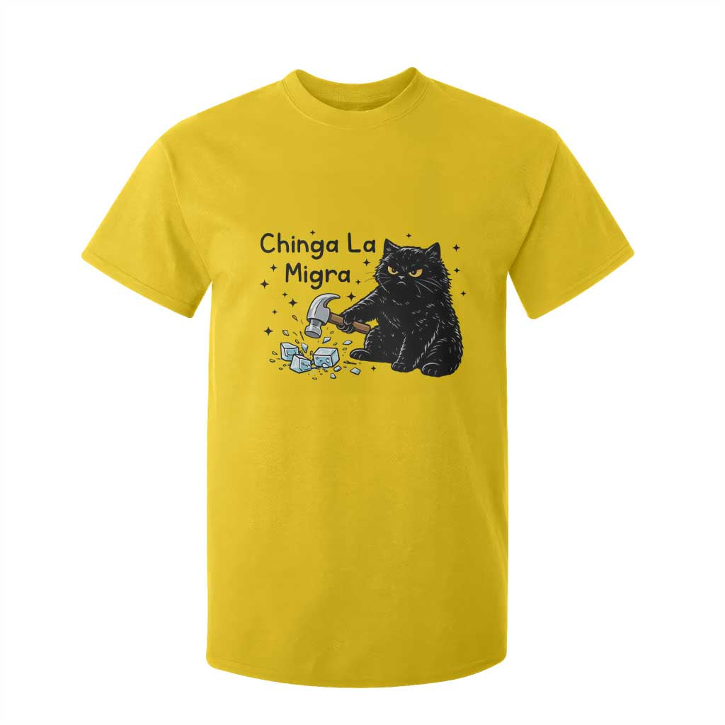 Chinga La Migra T Shirt For Kid Funny Cat Immigration Support TS12 Daisy Print Your Wear