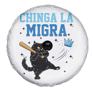 Chinga La Migra Spare Tire Cover Funny Protest Cat Minneapolis Support Gift TS12 Print Your Wear