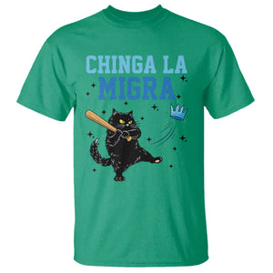 Chinga La Migra T Shirt Funny Protest Cat Minneapolis Support Gift TS12 Irish Green Print Your Wear